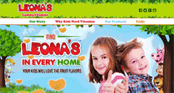 Desktop Screenshot of leonasvitamins.com