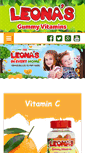 Mobile Screenshot of leonasvitamins.com